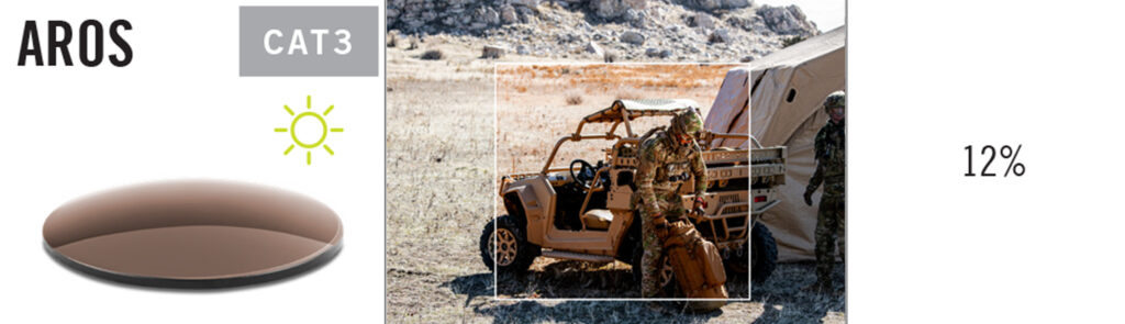 Kõrbe maastiku taktikalised kaitseprillid